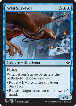 MTG: Fate Reforged 031: Aven Surveyor 