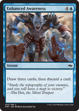 MTG: Fate Reforged 033: Enhanced Awareness 