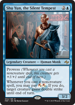 Magic: Fate Reforged 052: Shu Yun, the Silent Tempest 