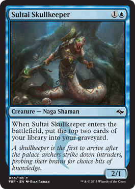 MTG: Fate Reforged 053: Sultai Skullkeeper 