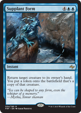 Magic: Fate Reforged 054: Supplant Form 