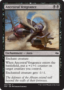 Magic: Fate Reforged 061: Ancestral Vengeance 