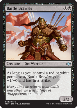 MTG: Fate Reforged 063: Battle Brawler 
