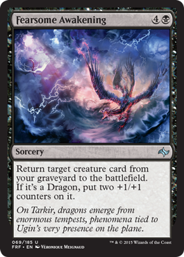 Magic: Fate Reforged 069: Fearsome Awakening [foil] 