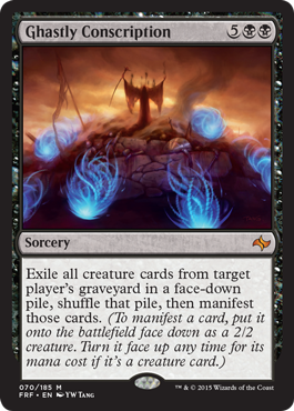 MTG: Fate Reforged 070: Ghastly Conscription 