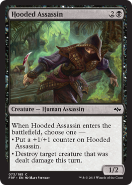 Magic: Fate Reforged 073: Hooded Assassin 