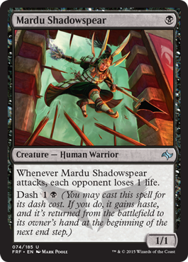 MTG: Fate Reforged 074: Mardu Shadowspear 
