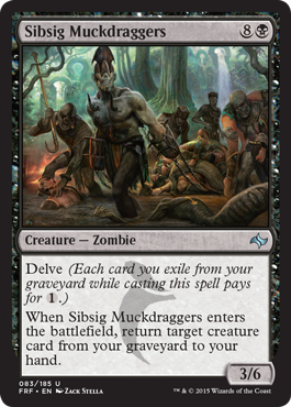 MTG: Fate Reforged 083: Sibsig Muckdraggers 