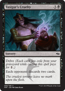 MTG: Fate Reforged 088: Tasigurs Cruelty - Foil 