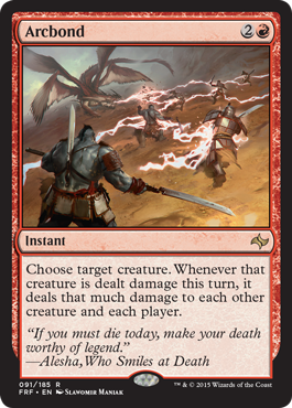 MTG: Fate Reforged 091: Arcbond 