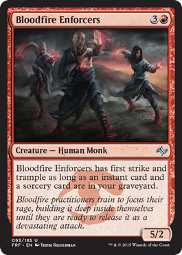 Magic: Fate Reforged 093: Bloodfire Enforcers 