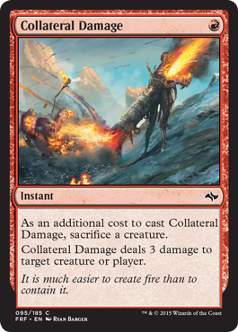 MTG: Fate Reforged 095: Collateral Damage 