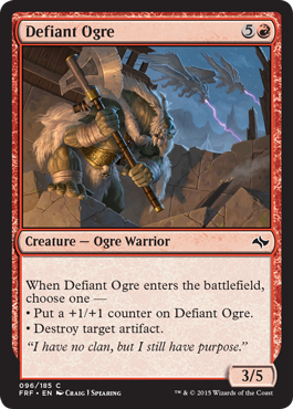 Magic: Fate Reforged 096: Defiant Ogre 