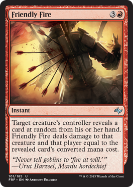 MTG: Fate Reforged 101: Friendly Fire 