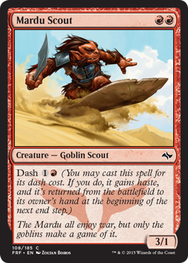 MTG: Fate Reforged 108: Mardu Scout 