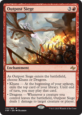 MTG: Fate Reforged 110: Outpost Siege 