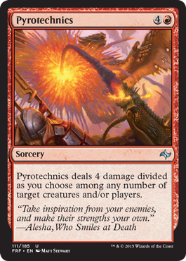 MTG: Fate Reforged 111: Pyrotechnics 