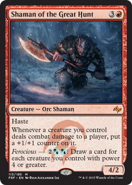 Magic: Fate Reforged 113: Shaman of the Great Hunt 