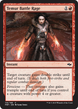 MTG: Fate Reforged 116: Temur Battle Rage 