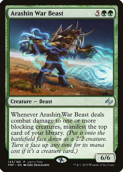 MTG: Fate Reforged 123: Arashin War Beast - Ugins Fate Promo 