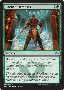 MTG: Fate Reforged 126: Cached Defenses 