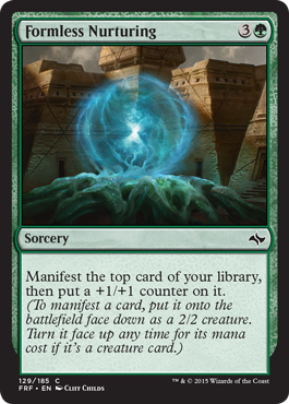 MTG: Fate Reforged 129: Formless Nurturing 