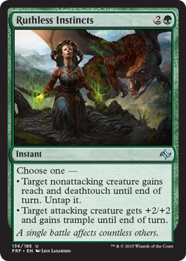MTG: Fate Reforged 136: Ruthless Instincts 