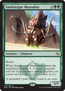 Magic: Fate Reforged 137: Sandsteppe Mastodon 