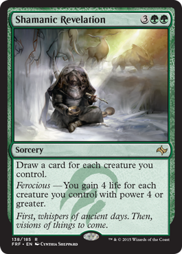 MTG: Fate Reforged 138: Shamanic Revelation 