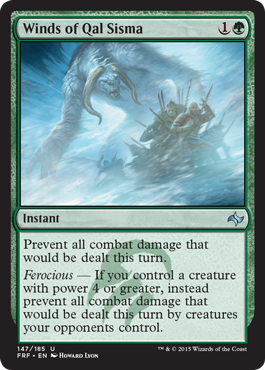 MTG: Fate Reforged 147: Winds of Qal Sisma 