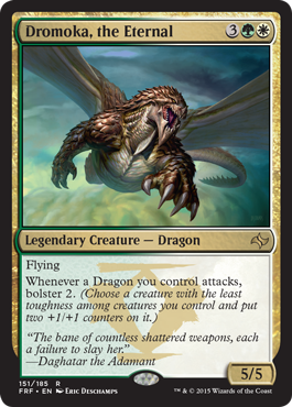 MTG: Fate Reforged 151: Dromoka, the Eternal 