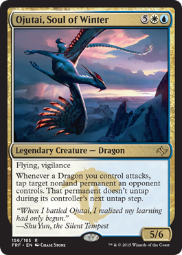 MTG: Fate Reforged 156: Ojutai, Soul of Winter 