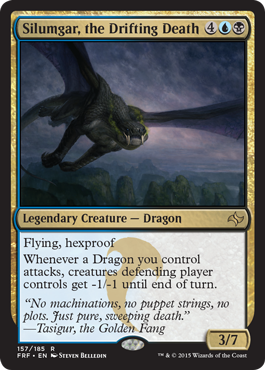 MTG: Fate Reforged 157: Silumgar, the Drifting Death 
