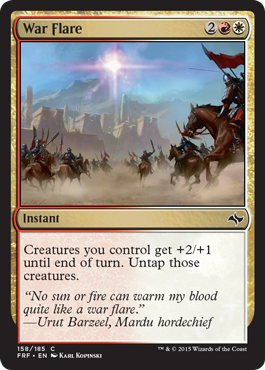MTG: Fate Reforged 158: War Flare 