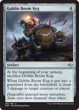 Magic: Fate Reforged 159: Goblin Boom Keg 
