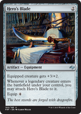 MTG: Fate Reforged 160: Heros Blade 