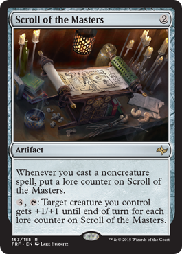 MTG: Fate Reforged 163: Scroll of the Masters 
