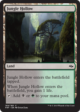 Magic: Fate Reforged 169: Jungle Hollow 
