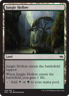 MTG: Fate Reforged 169: Jungle Hollow 