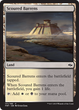 Magic: Fate Reforged 171: Scoured Barrens 