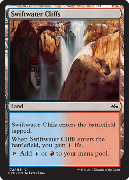 Magic: Fate Reforged 172: Swiftwater Cliffs [foil] 
