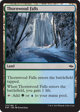 MTG: Fate Reforged 173: Thornwood Falls 