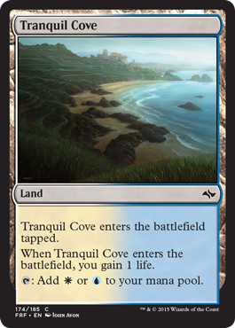 MTG: Fate Reforged 174: Tranquil Cove - Foil 