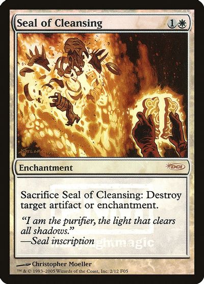 Magic: Friday Night Magic 2005 02: Seal of Cleansing - Foil 