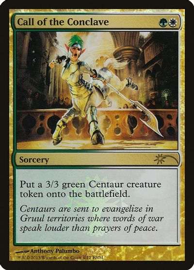 MTG: Friday Night Magic 2013 04: Call of the Conclave - Foil 