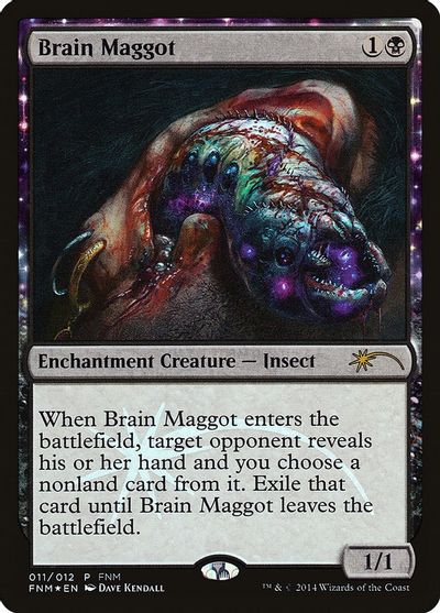 Magic: Friday Night Magic 2014 11: Brain Maggot - Foil 