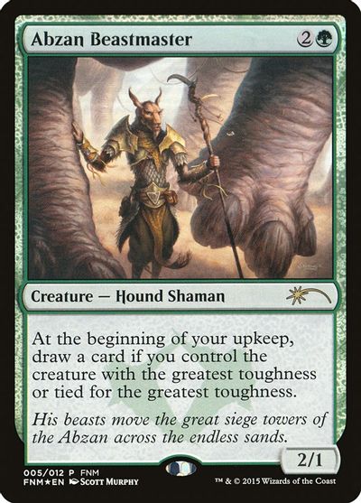 MTG: Abzan Beastmaster (FNM Promo Foil) 