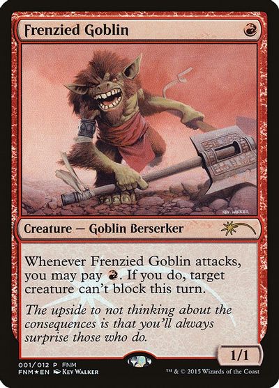MTG: Frenzied Goblin (Promo Foil) 