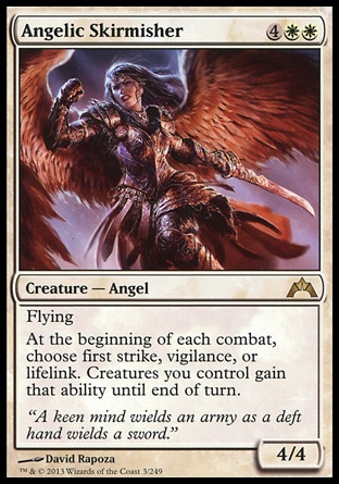 Magic: Gatecrash 003: Angelic Skirmisher 