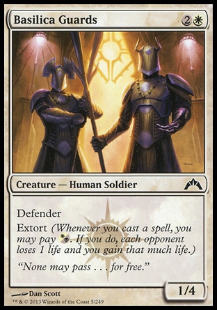 MTG: Gatecrash 005: Basilica Guards 